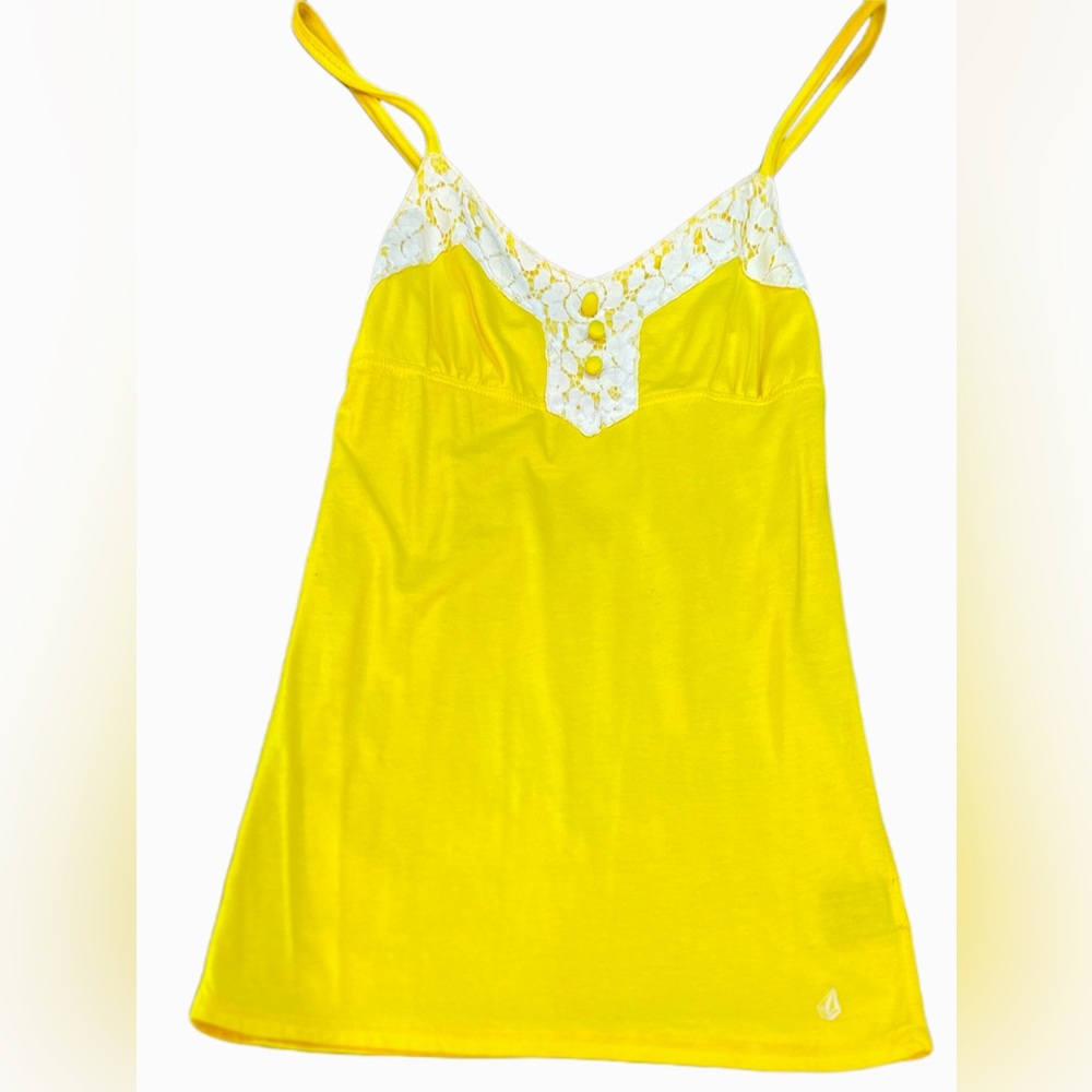 Volcom Tank Top - Yellow